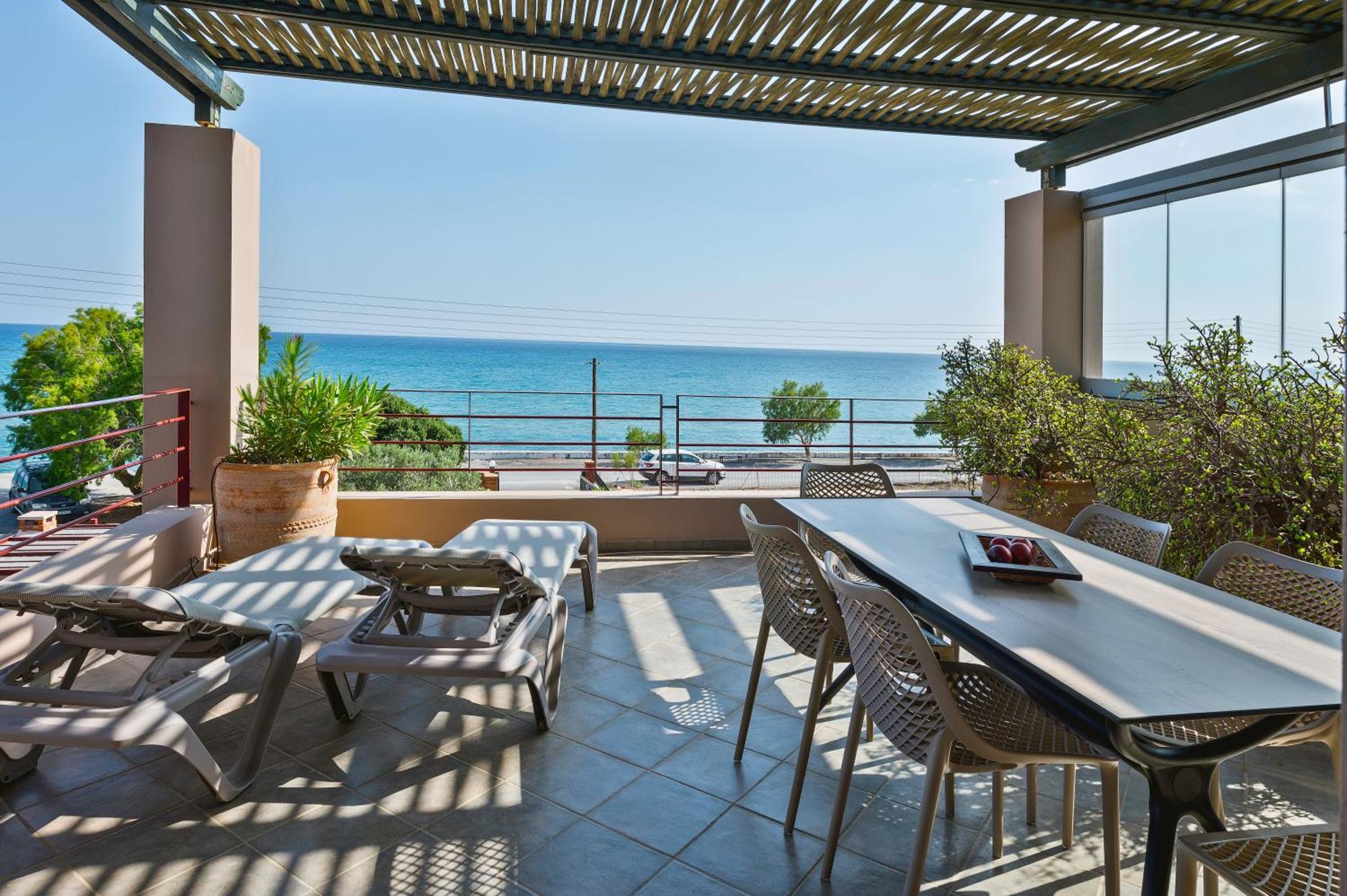 Marisia Apartment Keratókambos Dış mekan fotoğraf