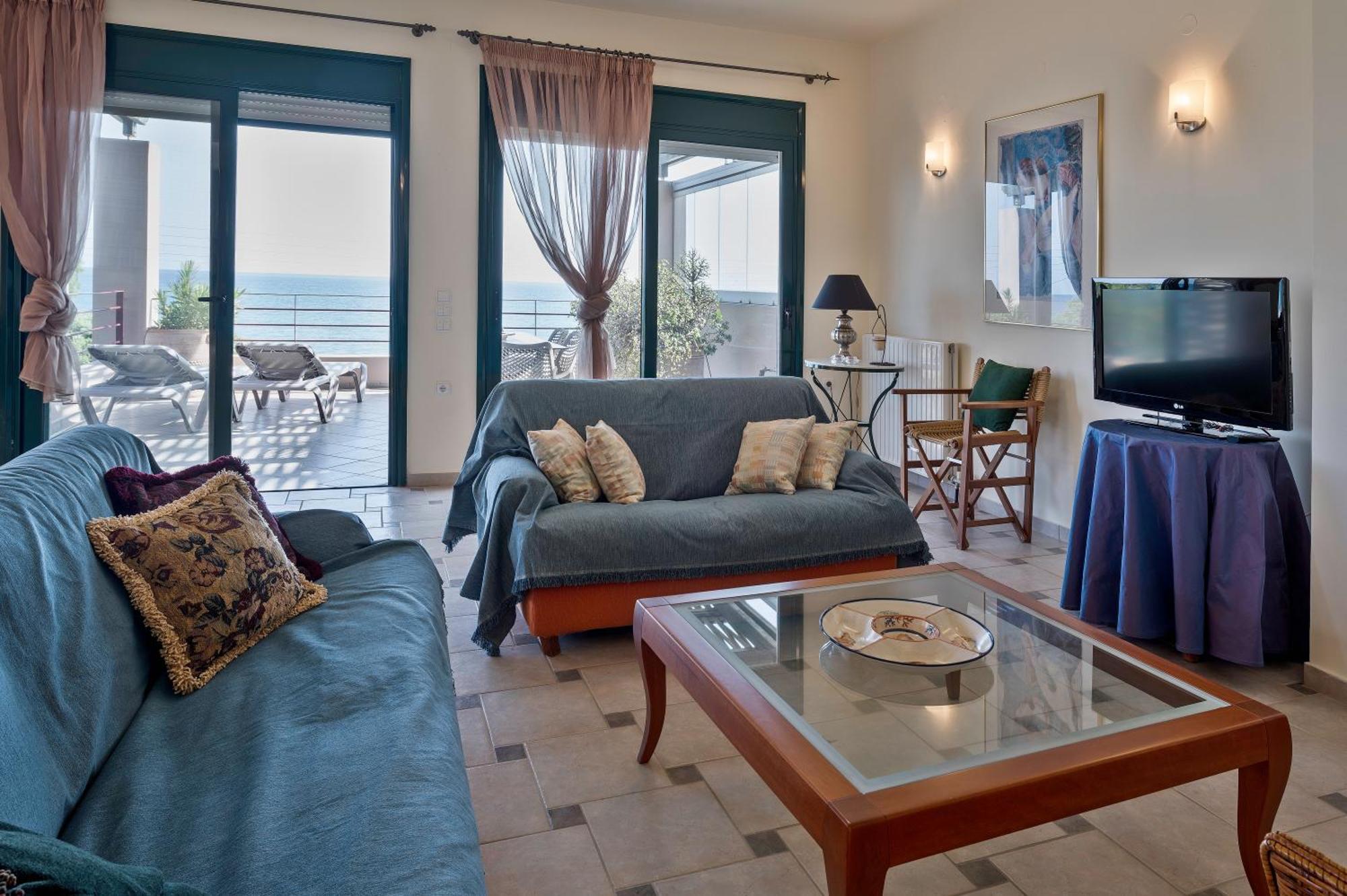 Marisia Apartment Keratókambos Dış mekan fotoğraf