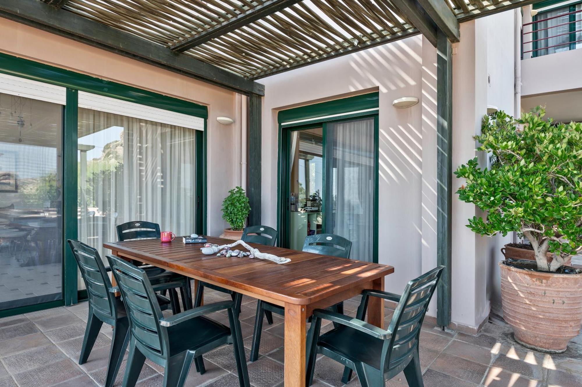 Marisia Apartment Keratókambos Dış mekan fotoğraf