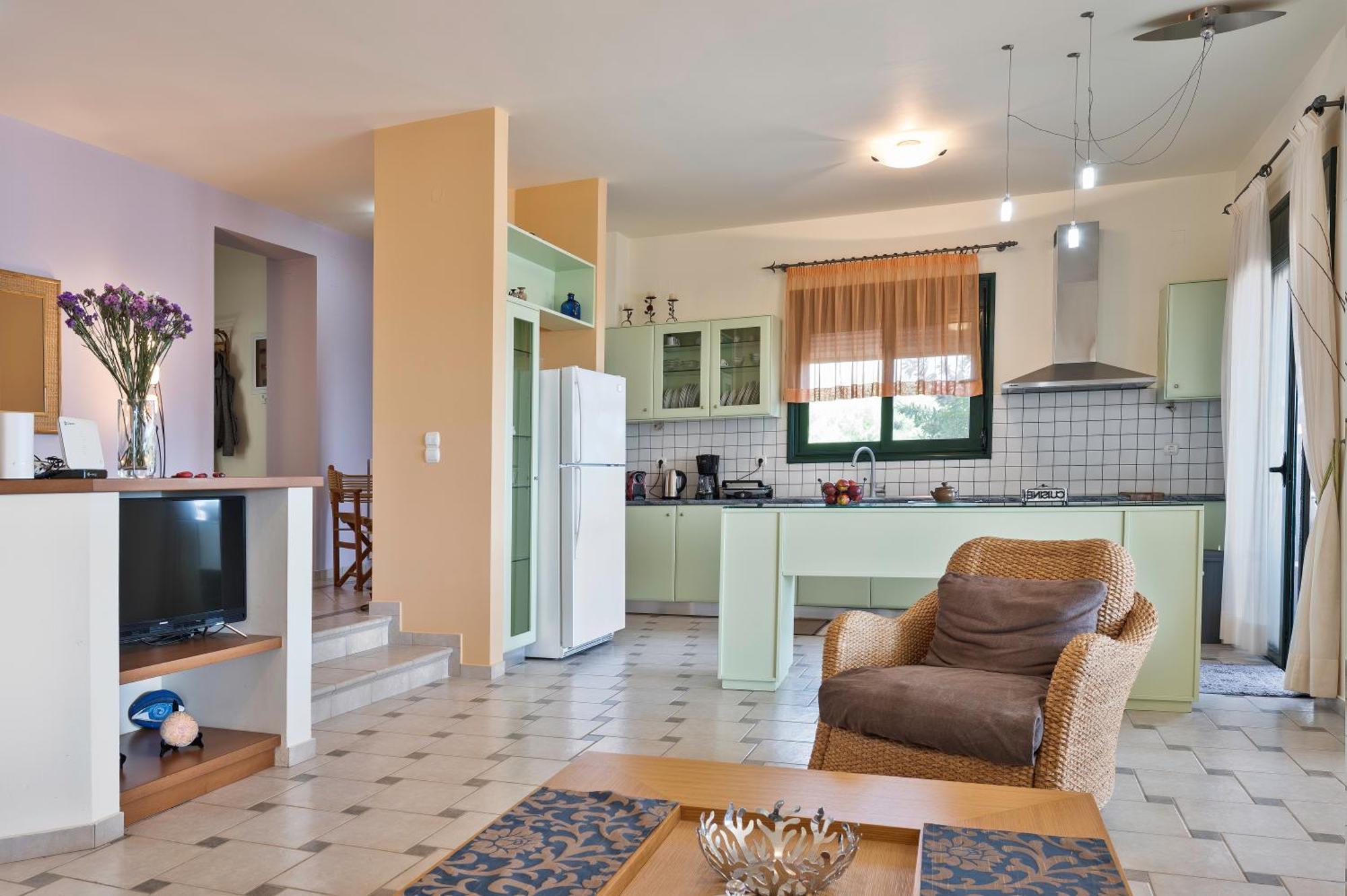 Marisia Apartment Keratókambos Dış mekan fotoğraf